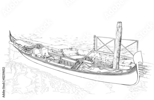 Gondola. Venice, Italy