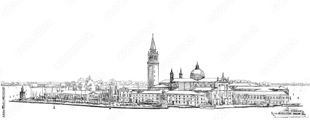 Fototapeta premium Venice - Island of San Giorgio Maggiore