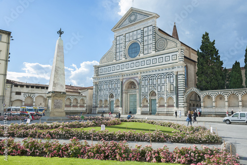 Church of Santa Maria Novella in Florence, Tuscany, Italy. photo
