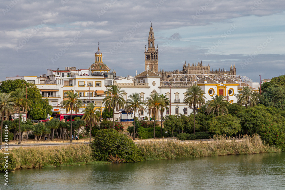 Sevilla, vistas del Guadalquivir