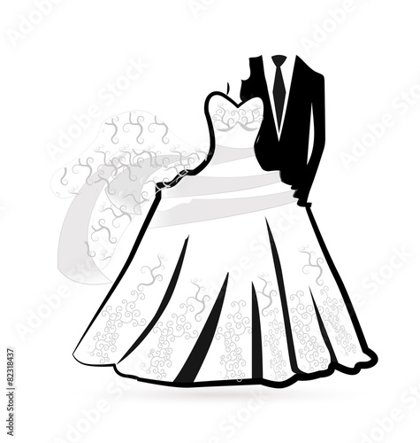 Wedding Dress vector
