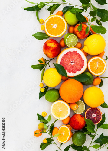 Fresh citrus fruits © Svetlana Kolpakova