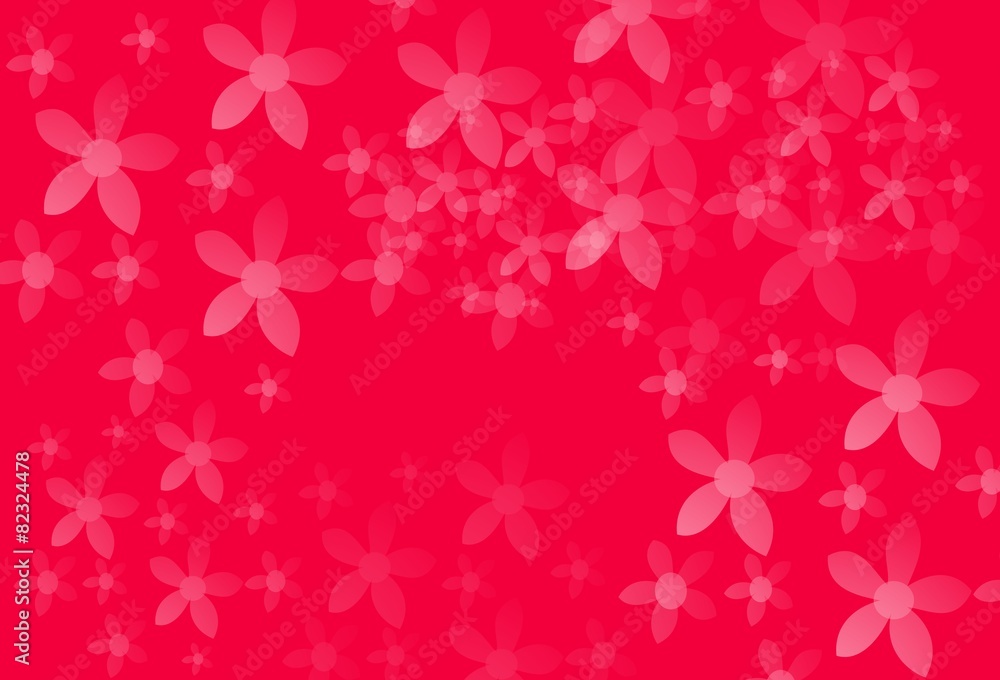 Pink floral background
