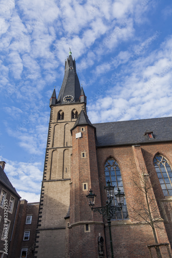 Fototapeta premium St. Lambertus church in Dusseldorf