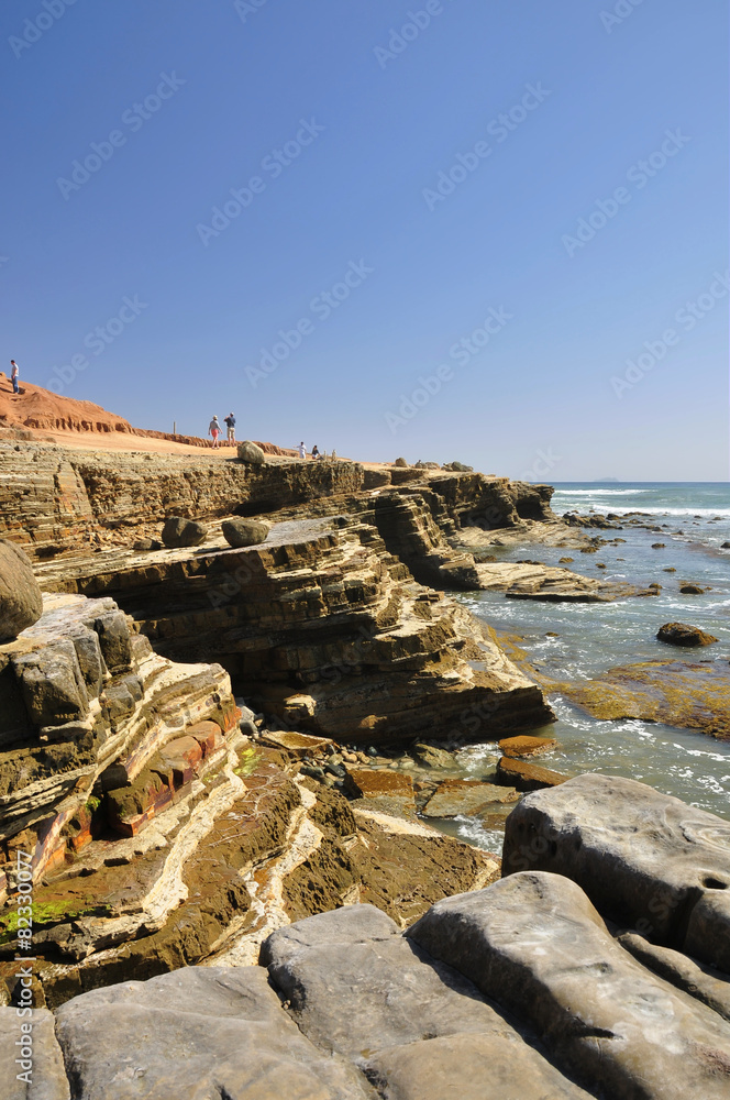 Fotografie Point Loma coastal bluffs