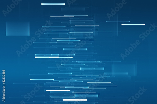 Abstract data stream matrix like background