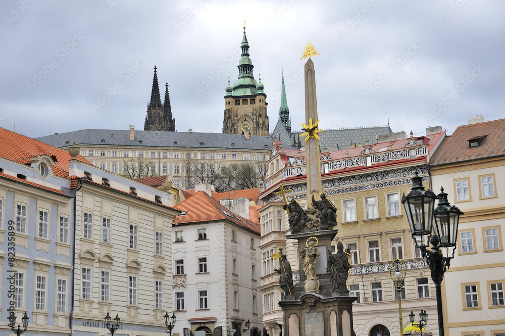 Praga quartiere Mala Strana e il Castello