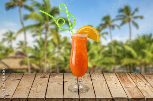 Cocktail. Cocktail series: Bahama Mama.