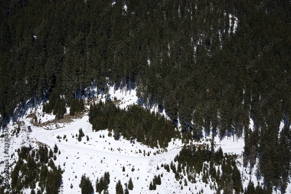 Luftaufnahme, Pinzgau, Österreich Luftaufnahme, Pinzgau, Österreich
