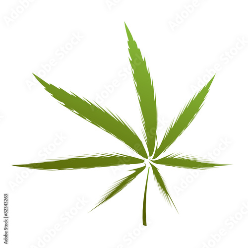 Cannabis leaf icon