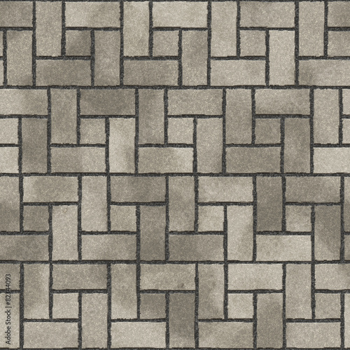 Pavement seamless generated texture