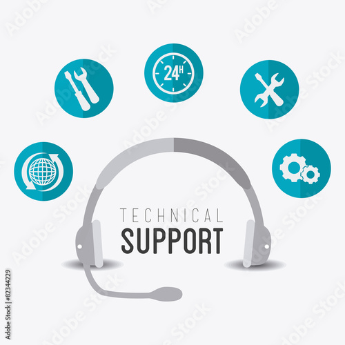 Technical support design.