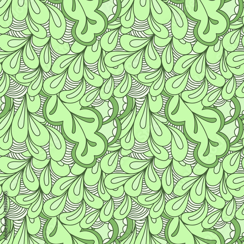 Abstract seamless doodle pattern