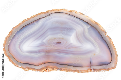 Geode slice photo