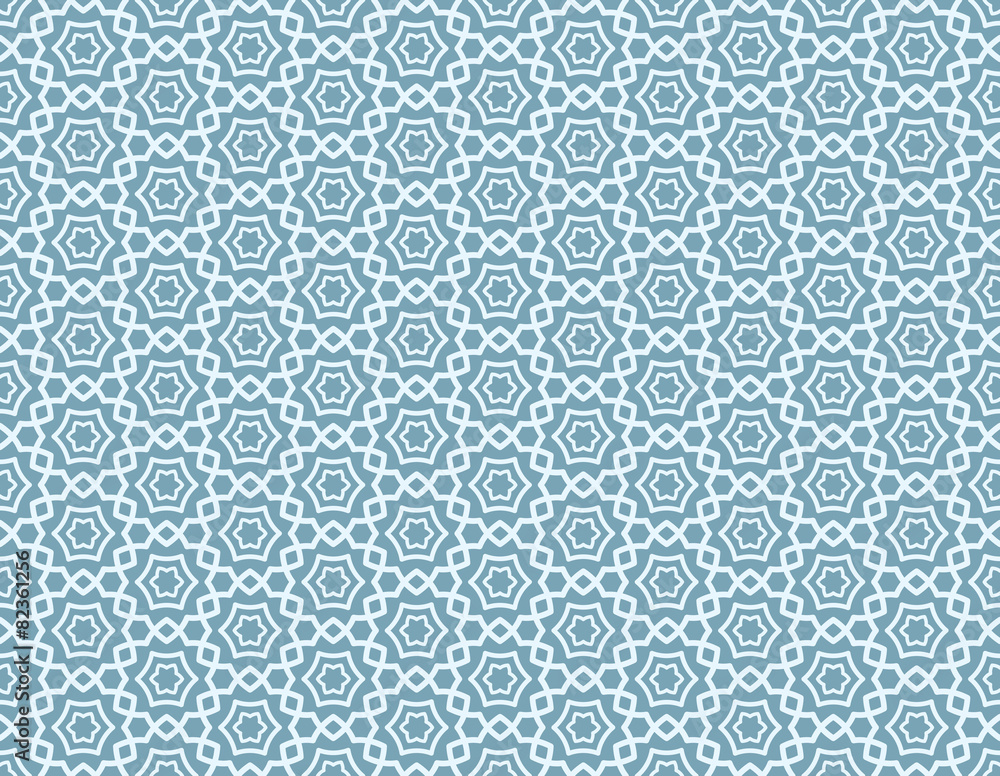 Arabic Abstract Seamless Ornament