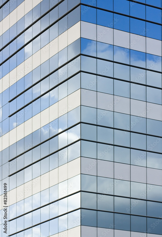 Exterior of a modern building Exterior of a modern building