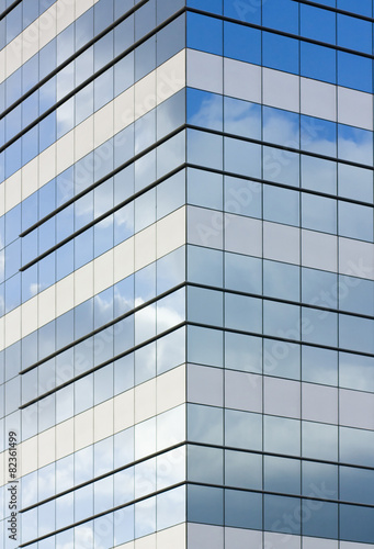 Exterior of a modern building