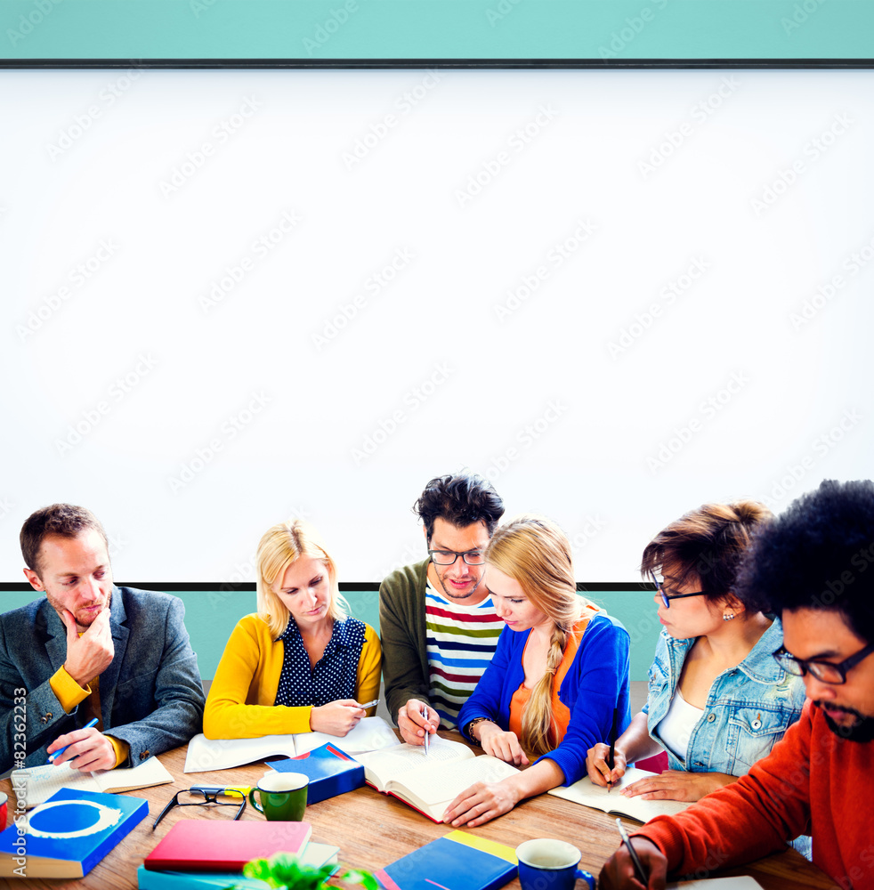 People Meeting Confernece Teamwork Discussion Concept People Meeting Confernece Teamwork Discussion Concept