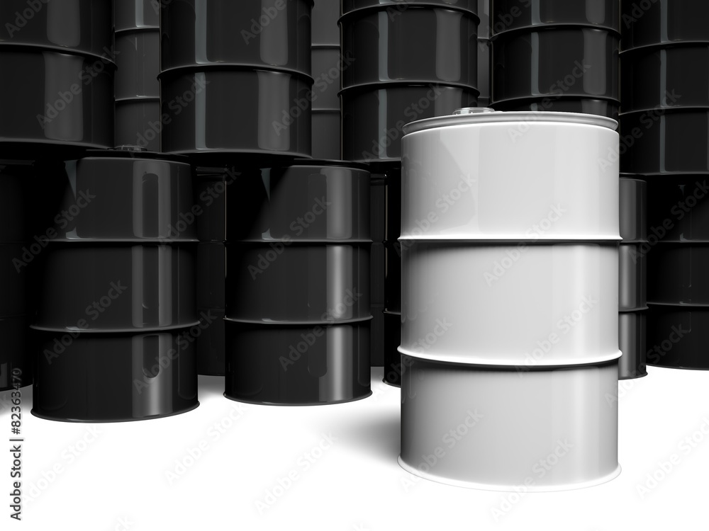 Oil Drum. 3D. Oil Barrels Oil Drum. 3D. Oil Barrels