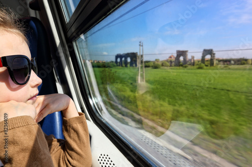 Photography Travel by train through Italy