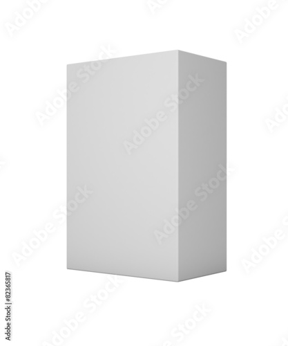 Box. 3D. Blank Box © BillionPhotos.com