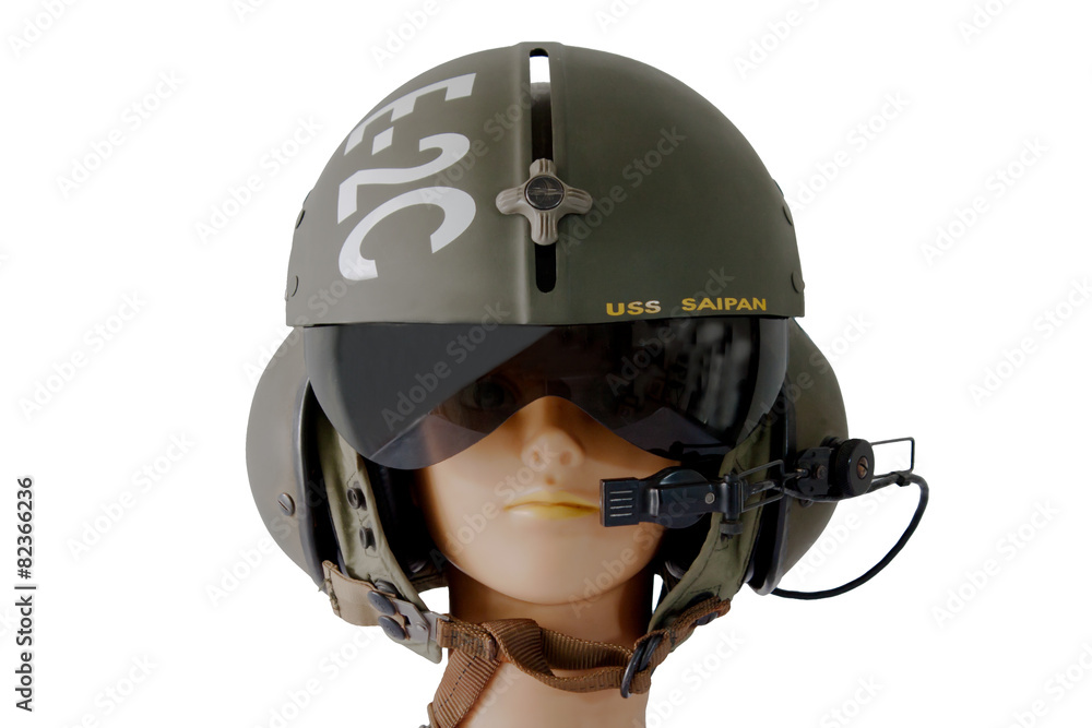 pilot helmet