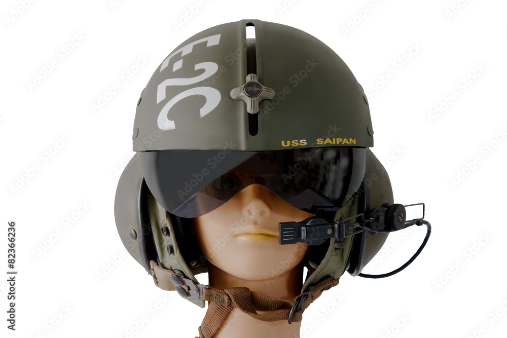 Fototapeta premium pilot helmet