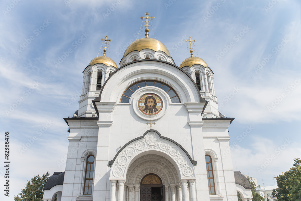 Church of St.George Victorious in Samara. Russia Church of St.George Victorious in Samara. Russia