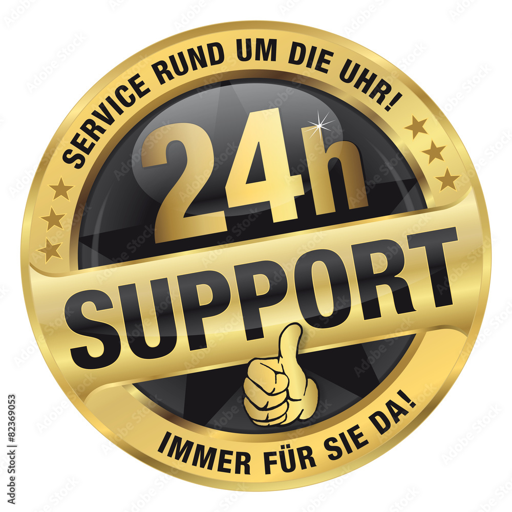 24h Support - Service rund um die Uhr! Immer für Sie da! 24h Support - Service rund um die Uhr! Immer für Sie da!