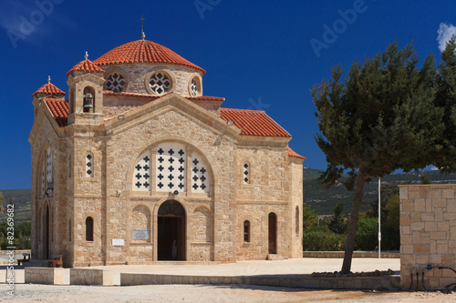 Ancient St. George church (Agios Georgios), Cyprus.
 photo