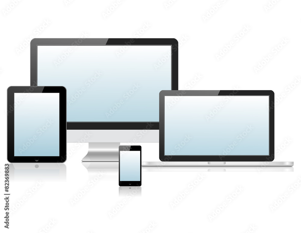Ultimate web design electronic devices vector EPS10 Ultimate web design electronic devices vector EPS10