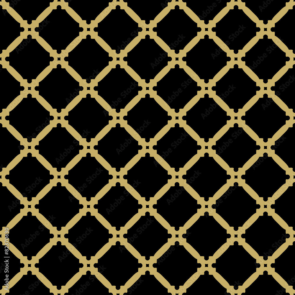 Naklejka premium Geometric Seamless Pattern