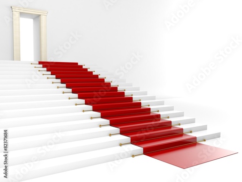 Red Carpet. 3D. Red Carpet