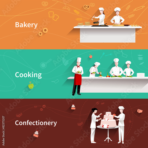 Cooking Horizontal Banners