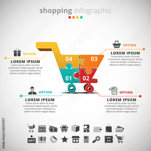 Shopping Infographic