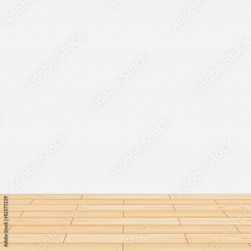 Living room wooden floor & wall