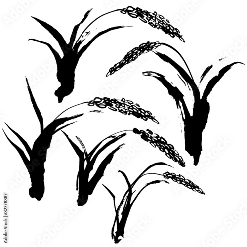 ライス_筆