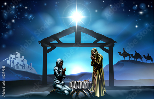 Christmas Nativity Scene