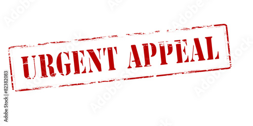 Urgent appeal