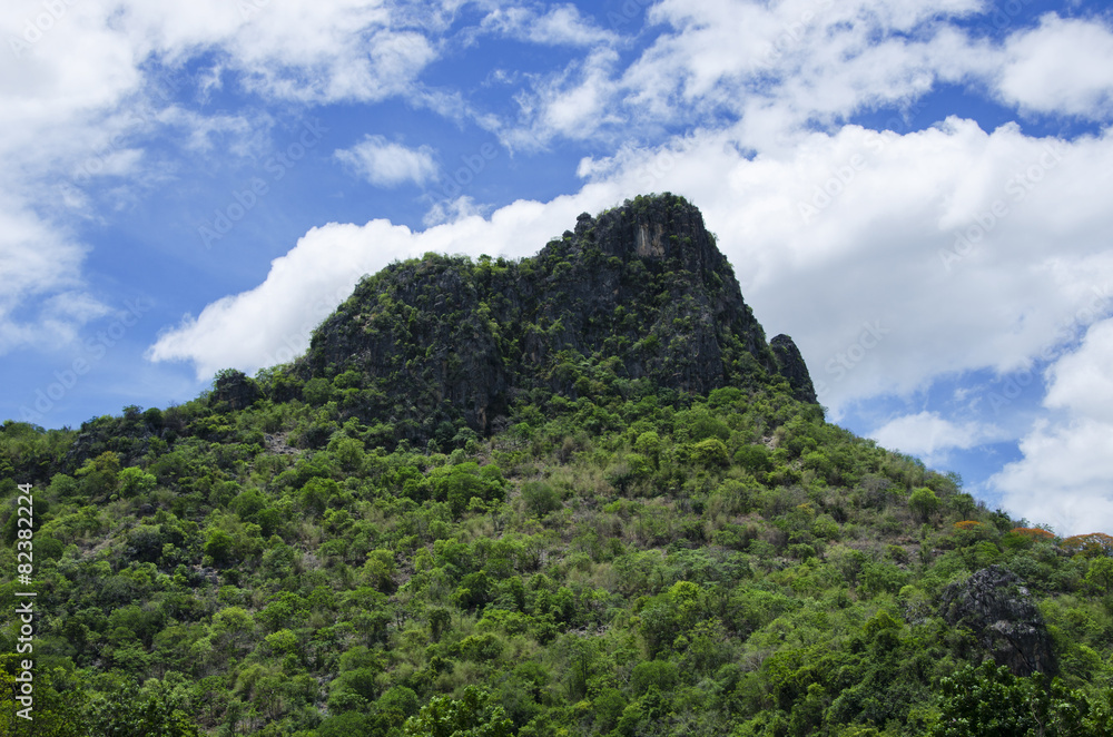 Mountain and Sky