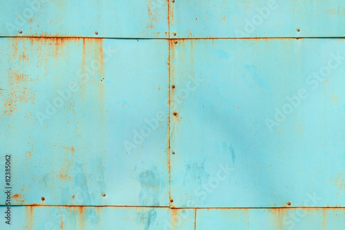 Obraz na płótnie Rusty painted metal background w salonie