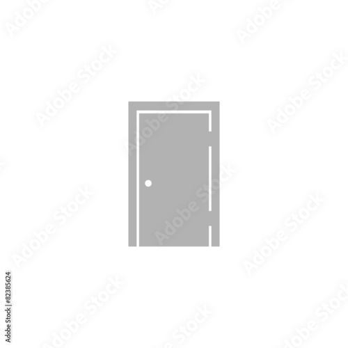 A simple icon of closed doors.