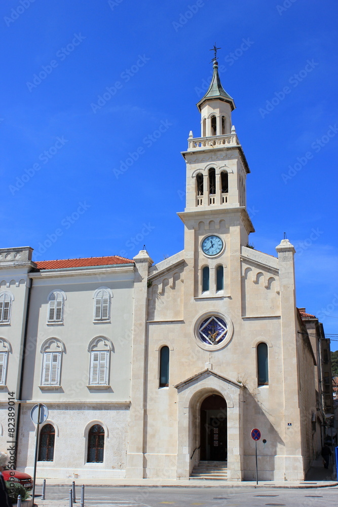 Das Franziskanerkloster in Split (Dalmatien) in Kroatien