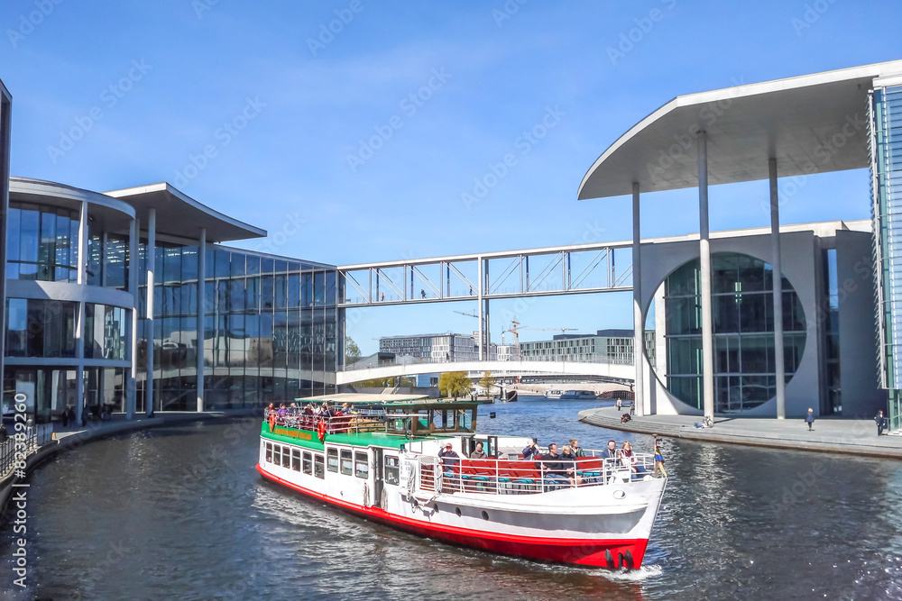 Obraz premium Regierungsviertel Berlin