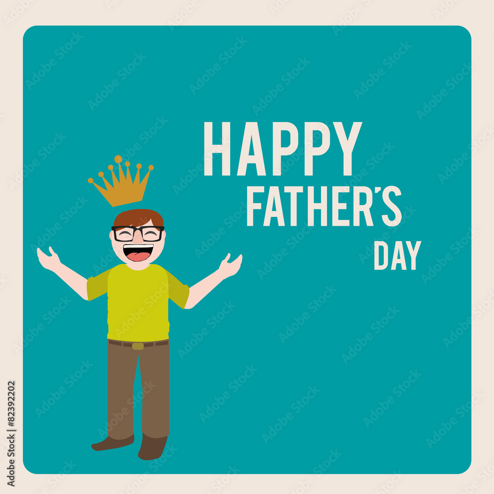 fathers day over blue color background and white text fathers day over blue color background and white text