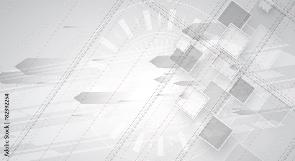 Obraz premium New future technology concept abstract background