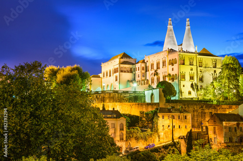 Sintra National Palace in Portugal