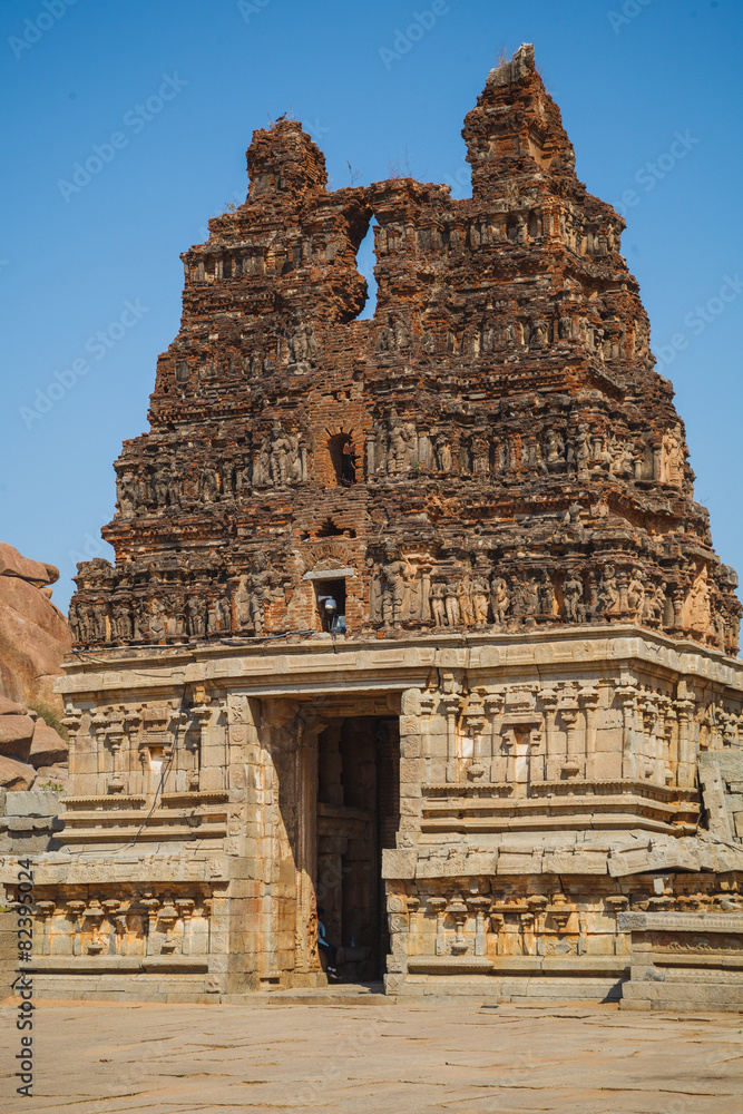 Old ruins of Hampi, Karnataka, India Old ruins of Hampi, Karnataka, India