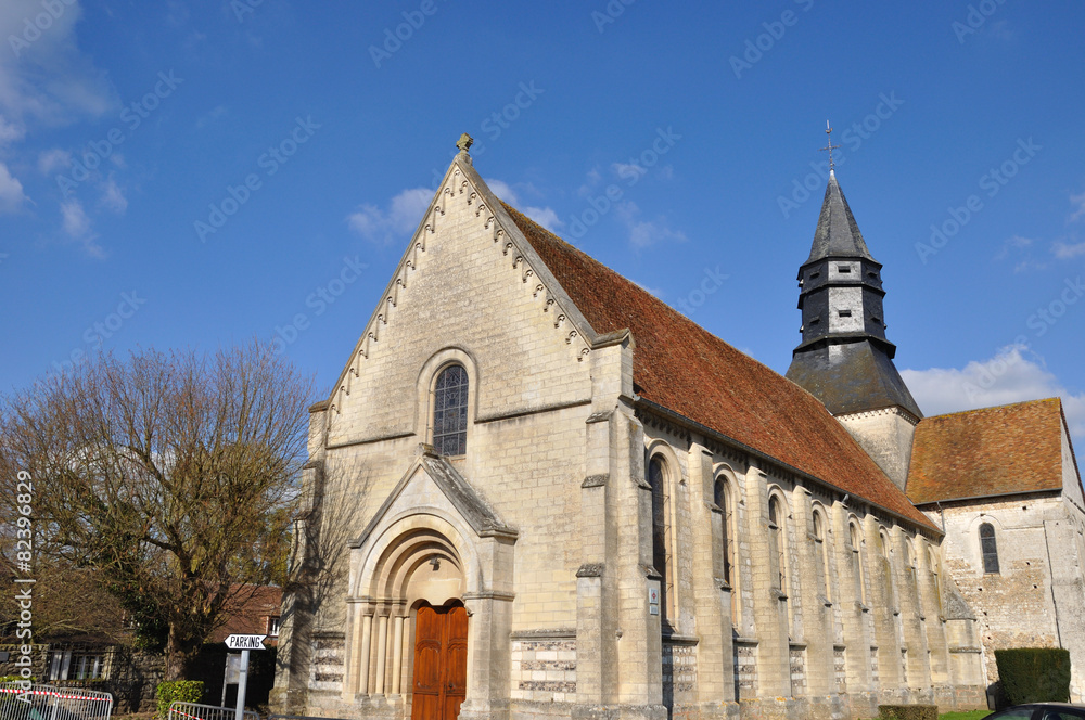 Obraz premium Collégiale Saint-Pierre à Neuf-Marché