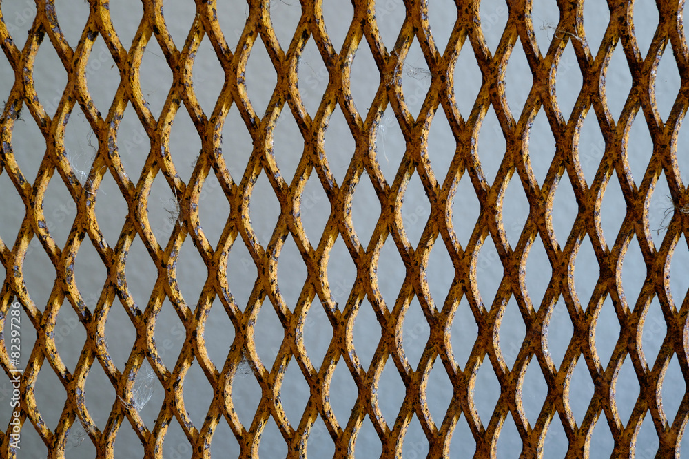 Fototapeta premium Expanded Metal rust